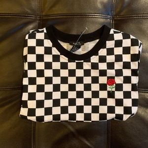 Checkered tee